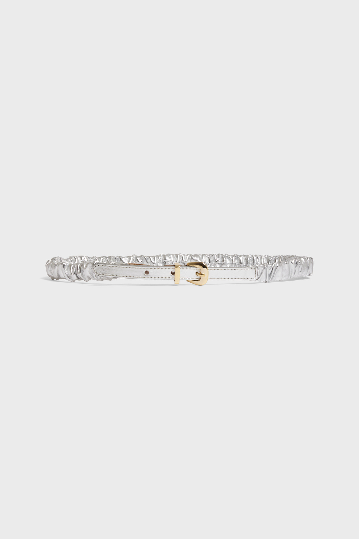 CEINTURE DEVI EN CUIR MÉTALLISÉ ÉLASTIQUÉ DEVI