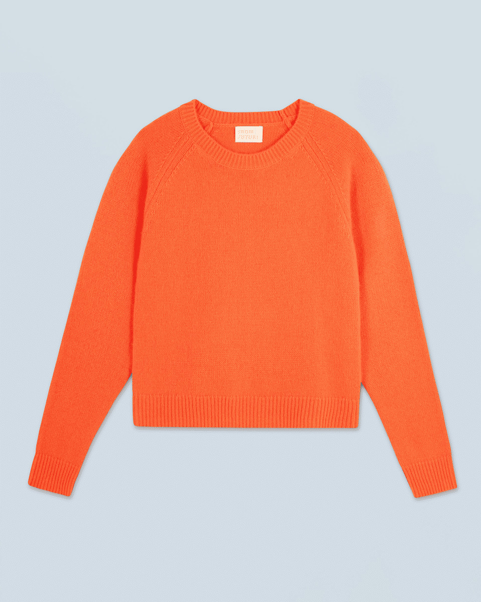 Pull Col Rond Raglan