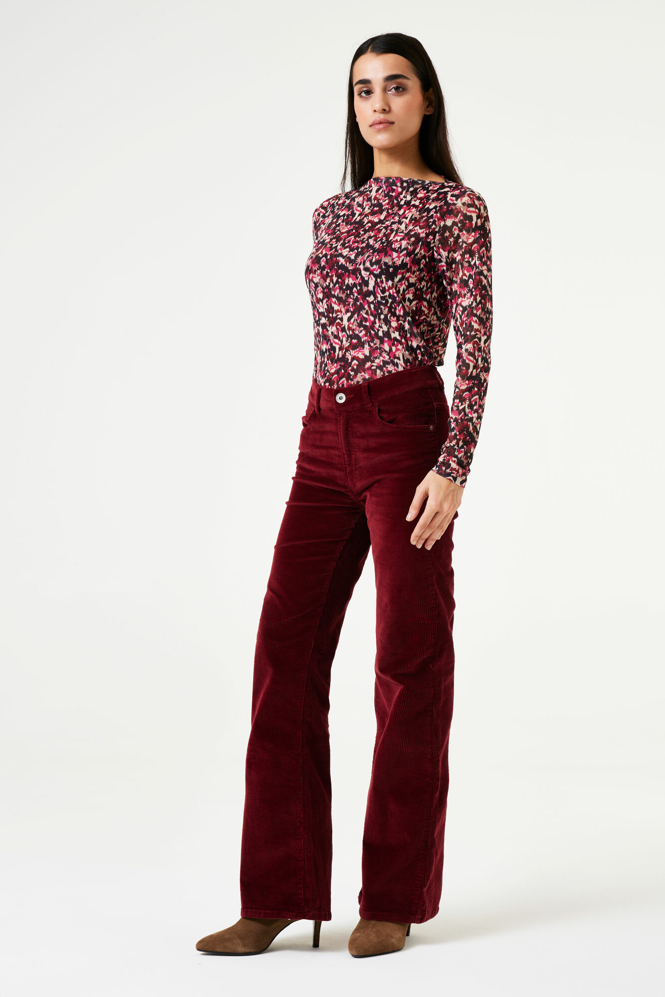 Women Pants Red