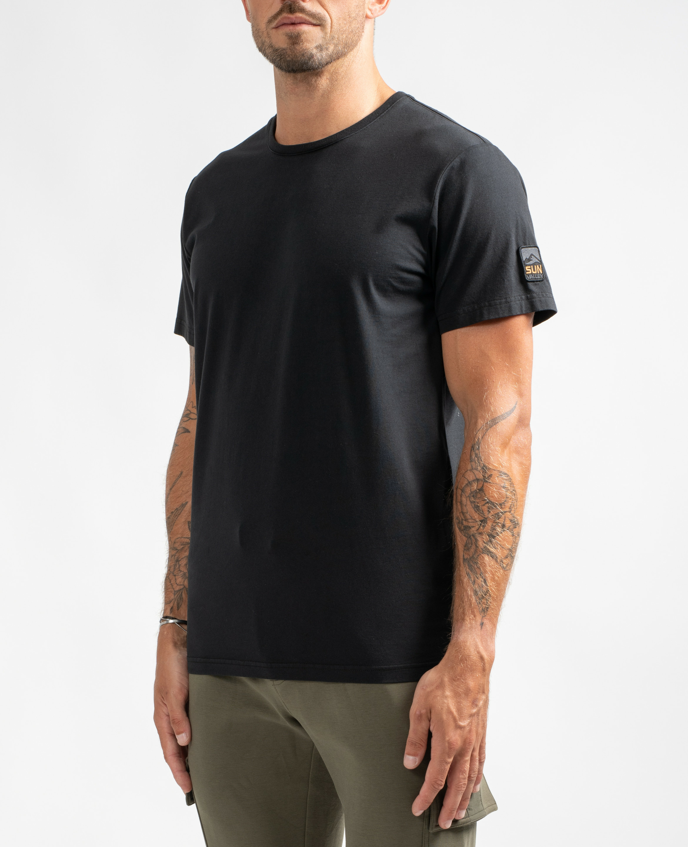 T-shirt en jersey manches courtes homme