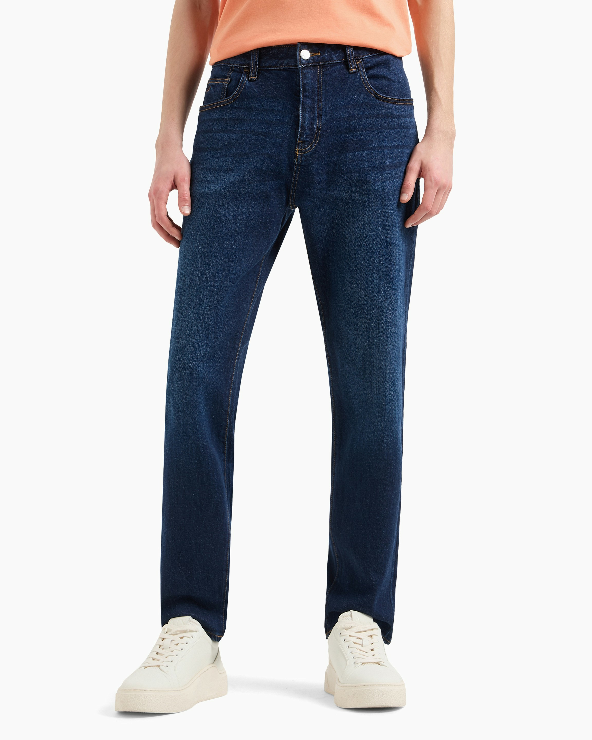 Pantalon 5 poches - denim indigo