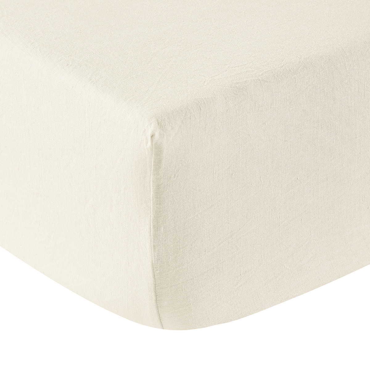 DRAP HOUSSE | Lin Lavé Lina - Naturel
