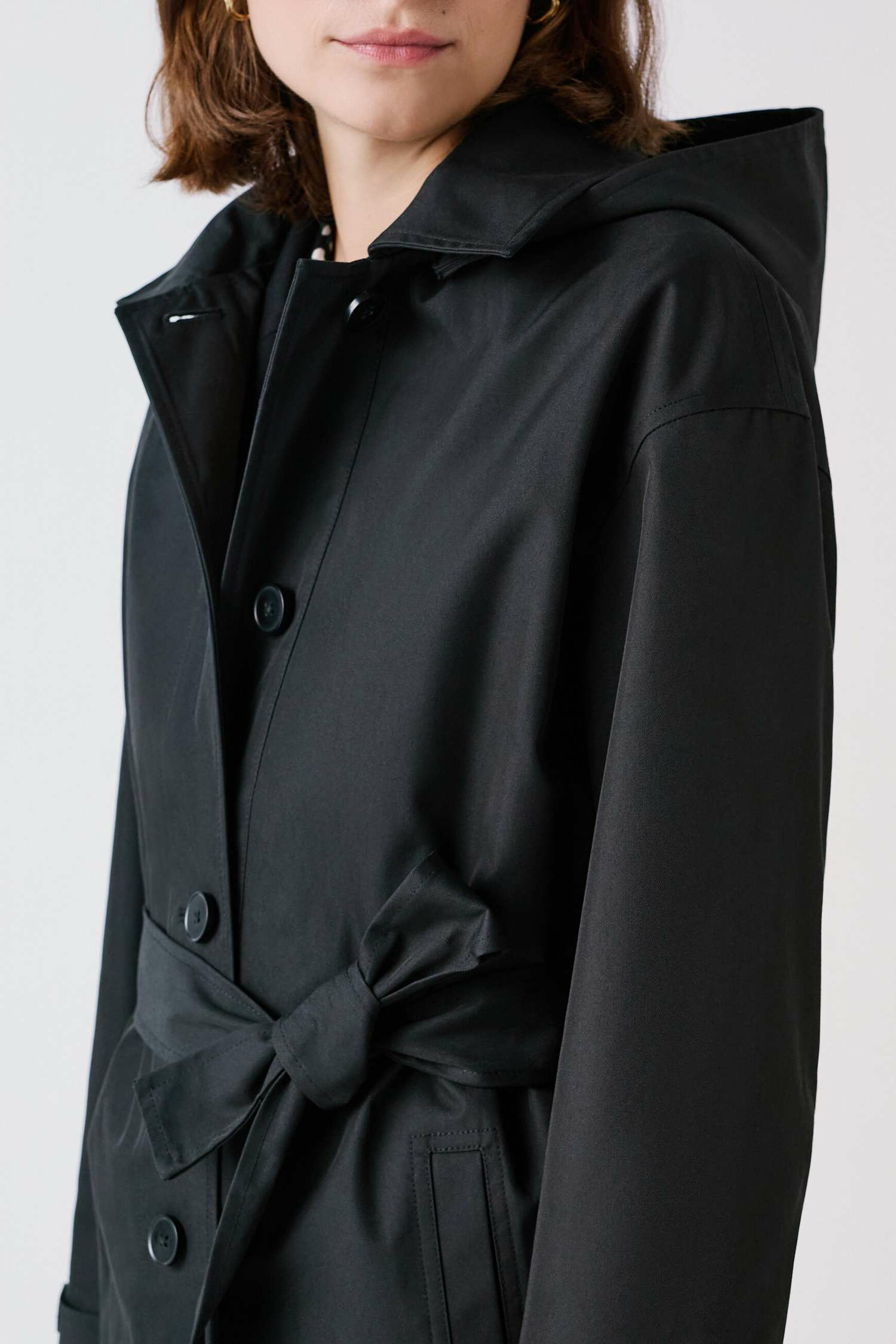 Trench gabardine