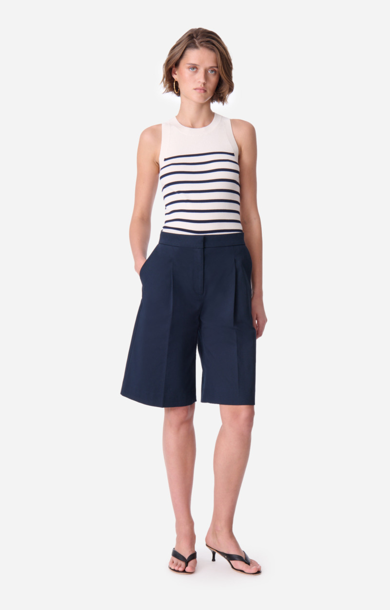 Short Dalsam En Coton & Élasthanne