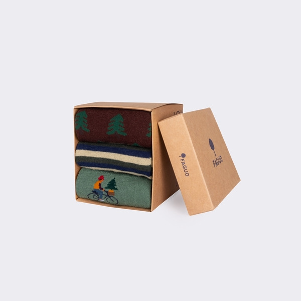 SOCKS X3 UNDERWEAR KNIT