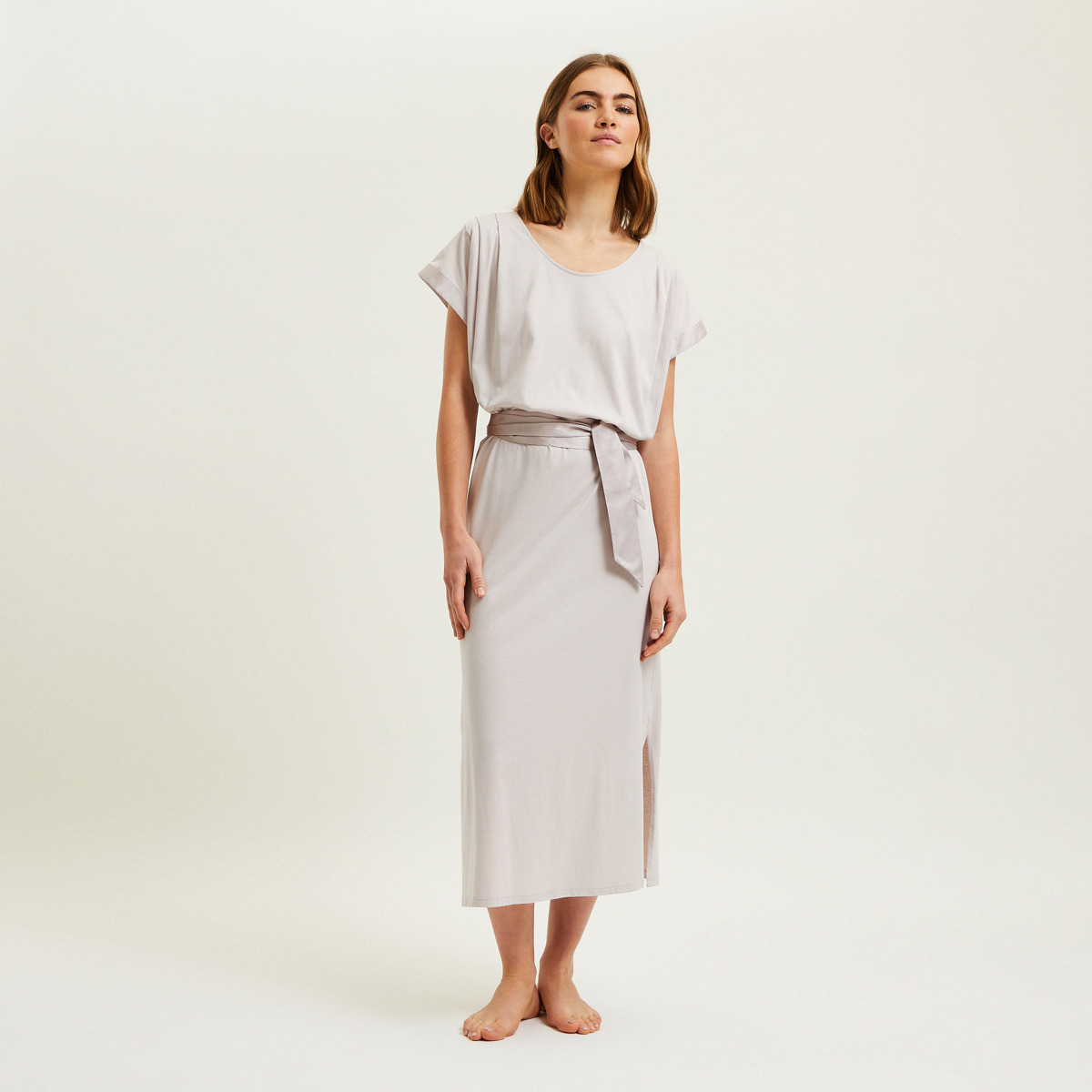 Laurence Tavernier - Robe Longue en jersey, Minorque