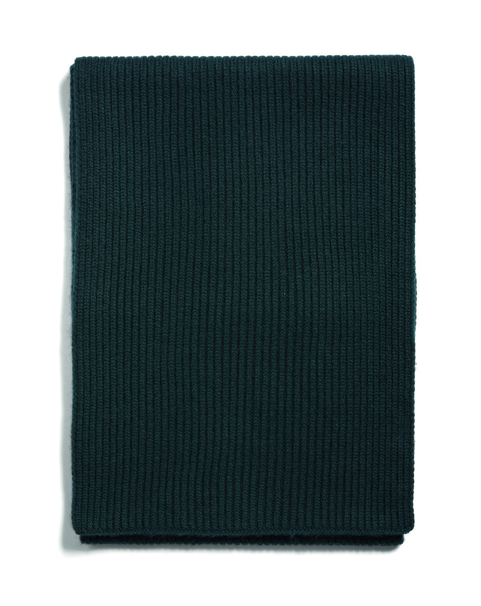 Écharpe à côtes - Accessoire - VERT ZURICH
