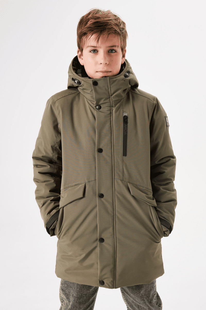 Boys Coat Green