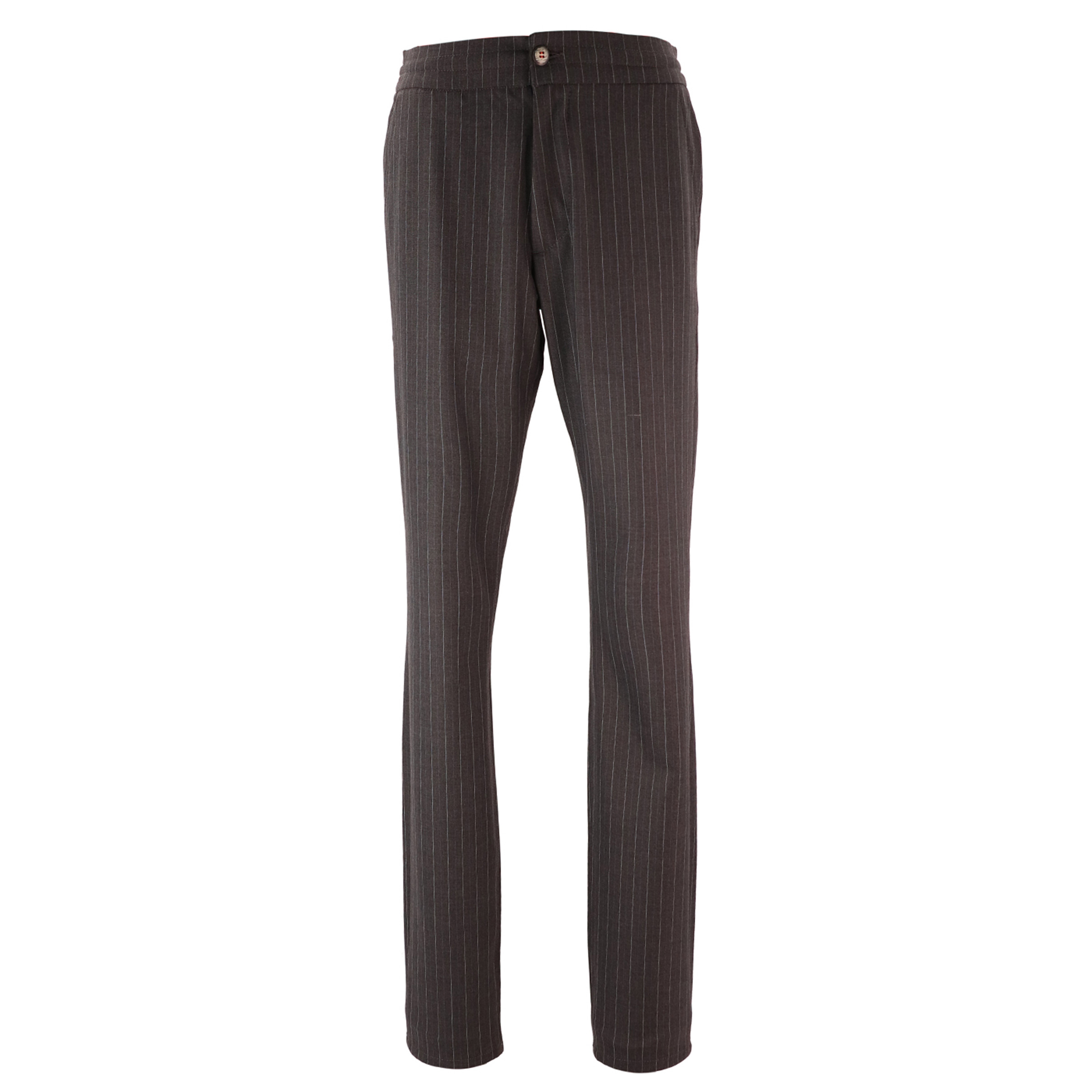 Pantalon à rayures gris anthracite