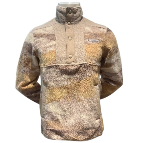 Sunset Canyon Printed Half Snap Beige