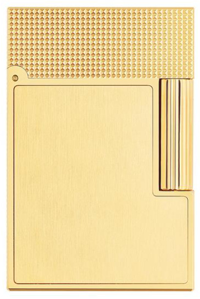 BRIQUET LIGNE 2 SMALL PDD YELLOW GOLD BRUSHED