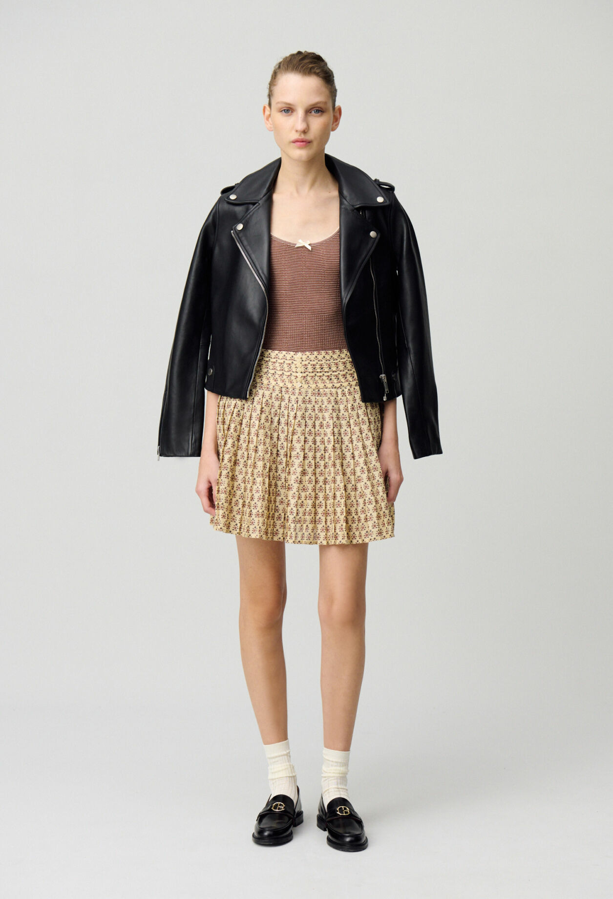 Jupe courte imprimée