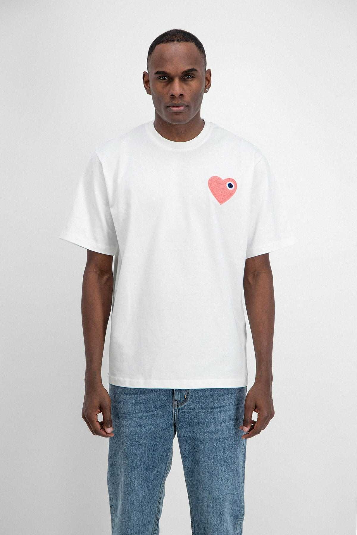 T-SHIRT COEUR CHIC