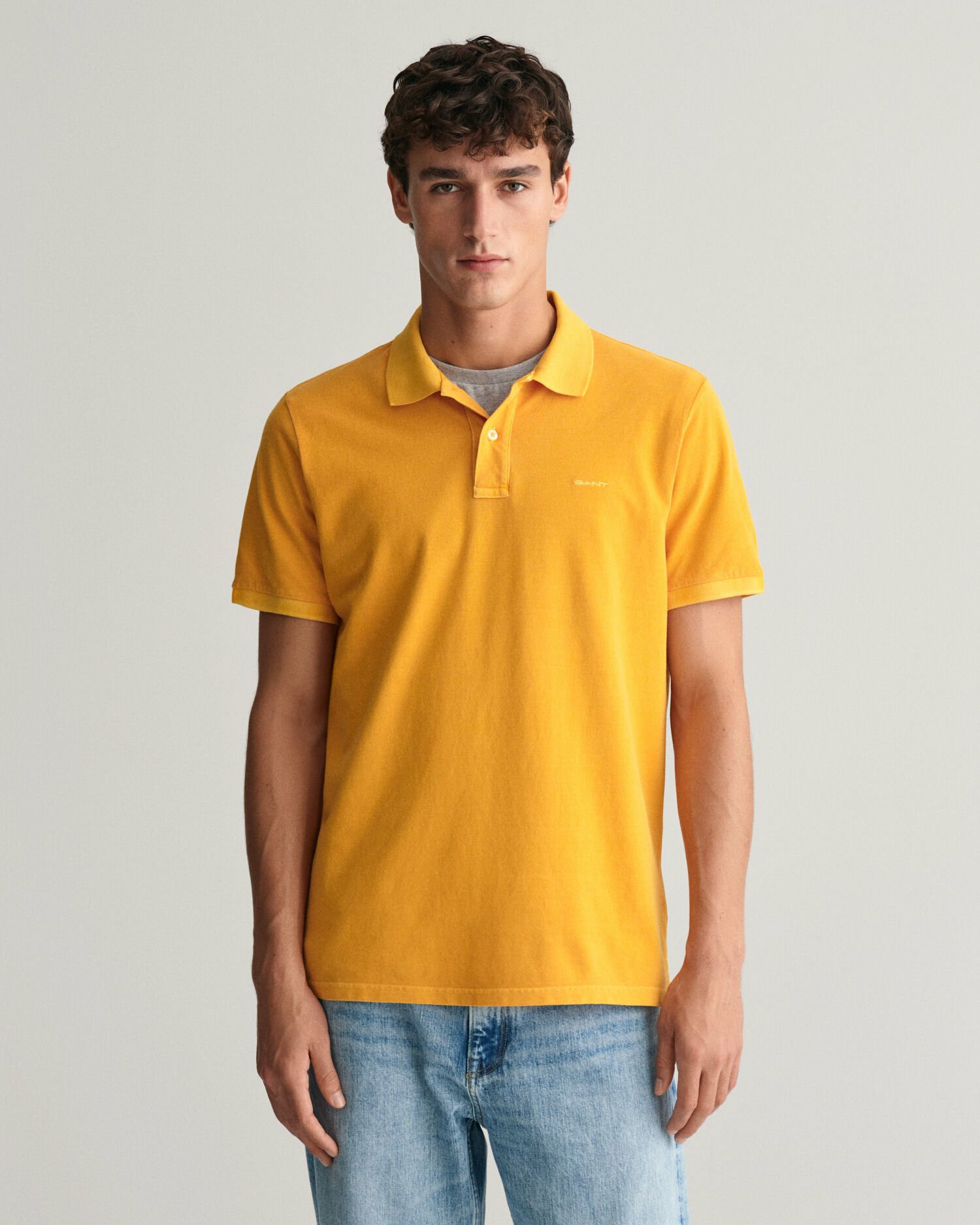Polo en coton piqué Sunfaded