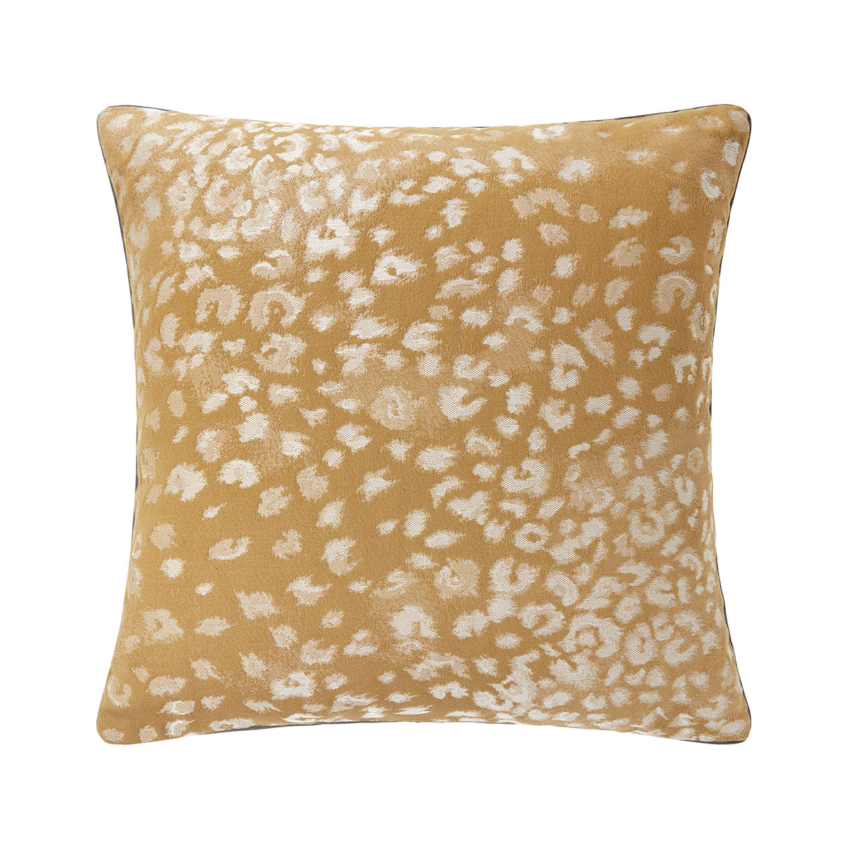 Yves Delorme - Housse de coussin en coton viscose bleu, Tioman