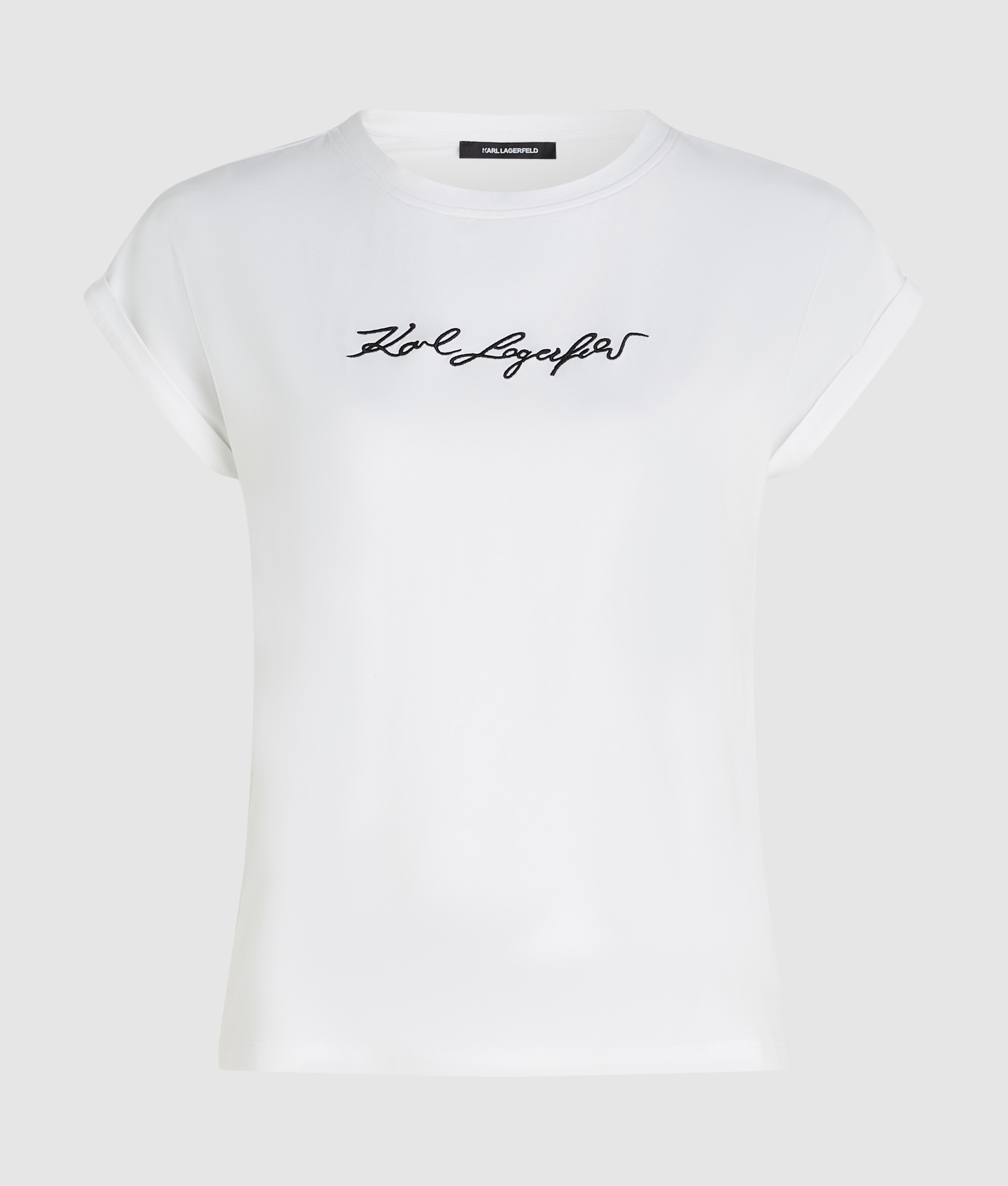 SLEEVELESS SIGNATURE T-SHIRT