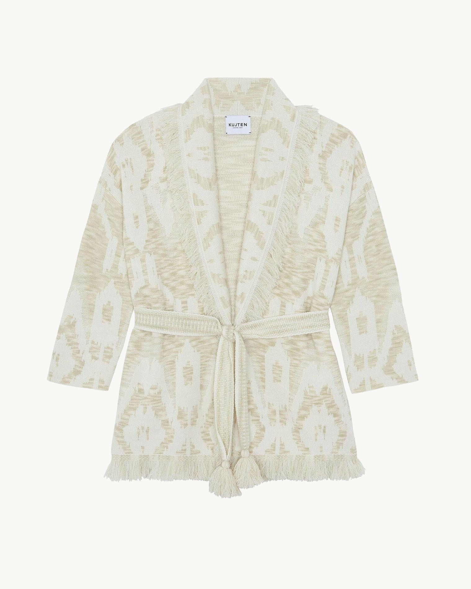 Veste Miko Ikat beige organic