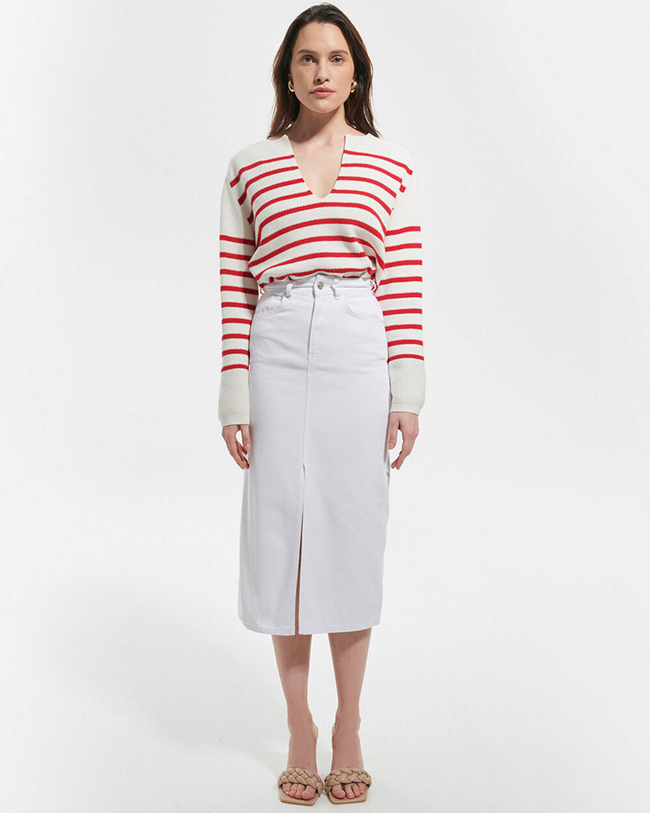 Jupe Jude Blanc en Coton