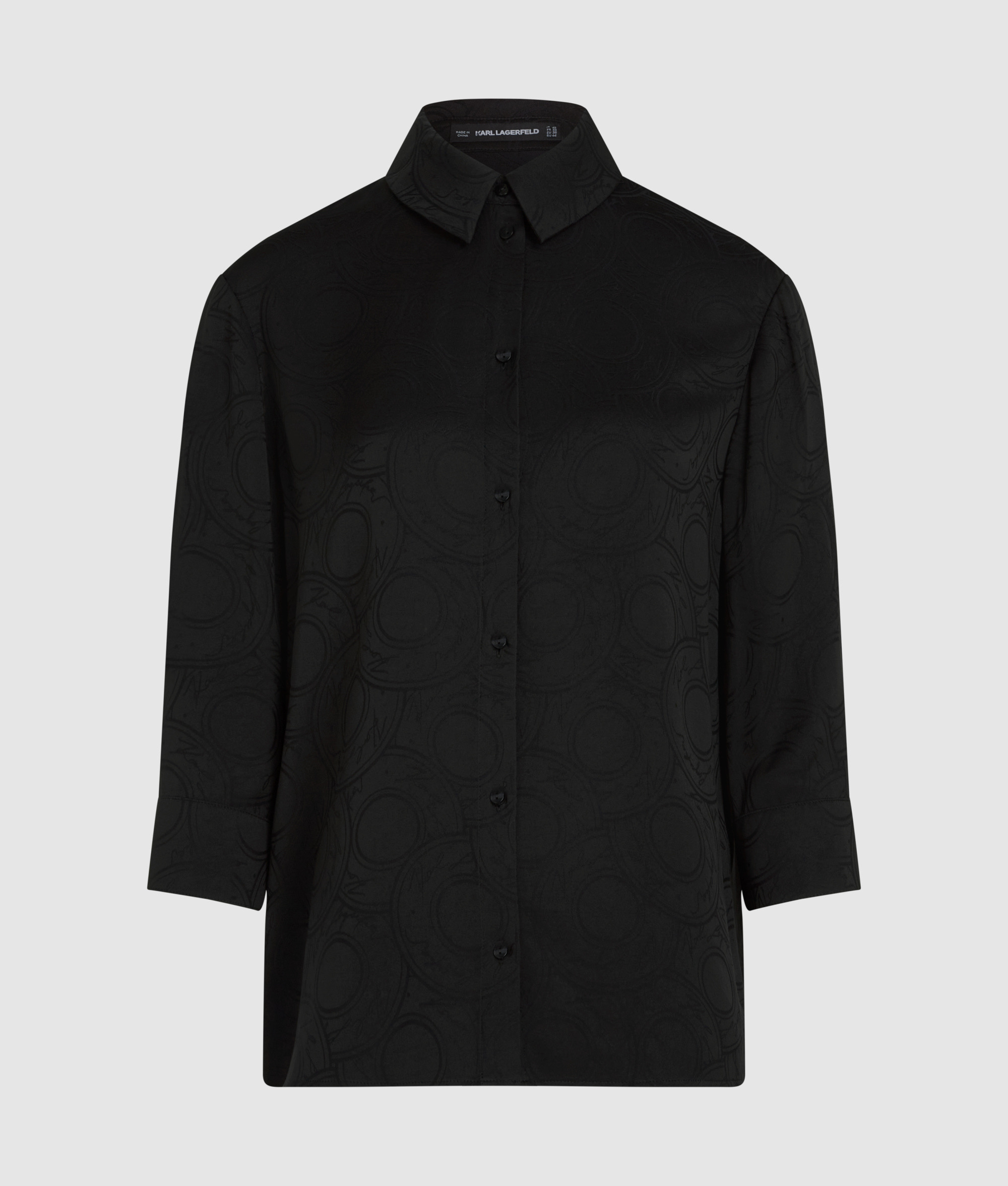 LUNA JACQUARD BLOUSE