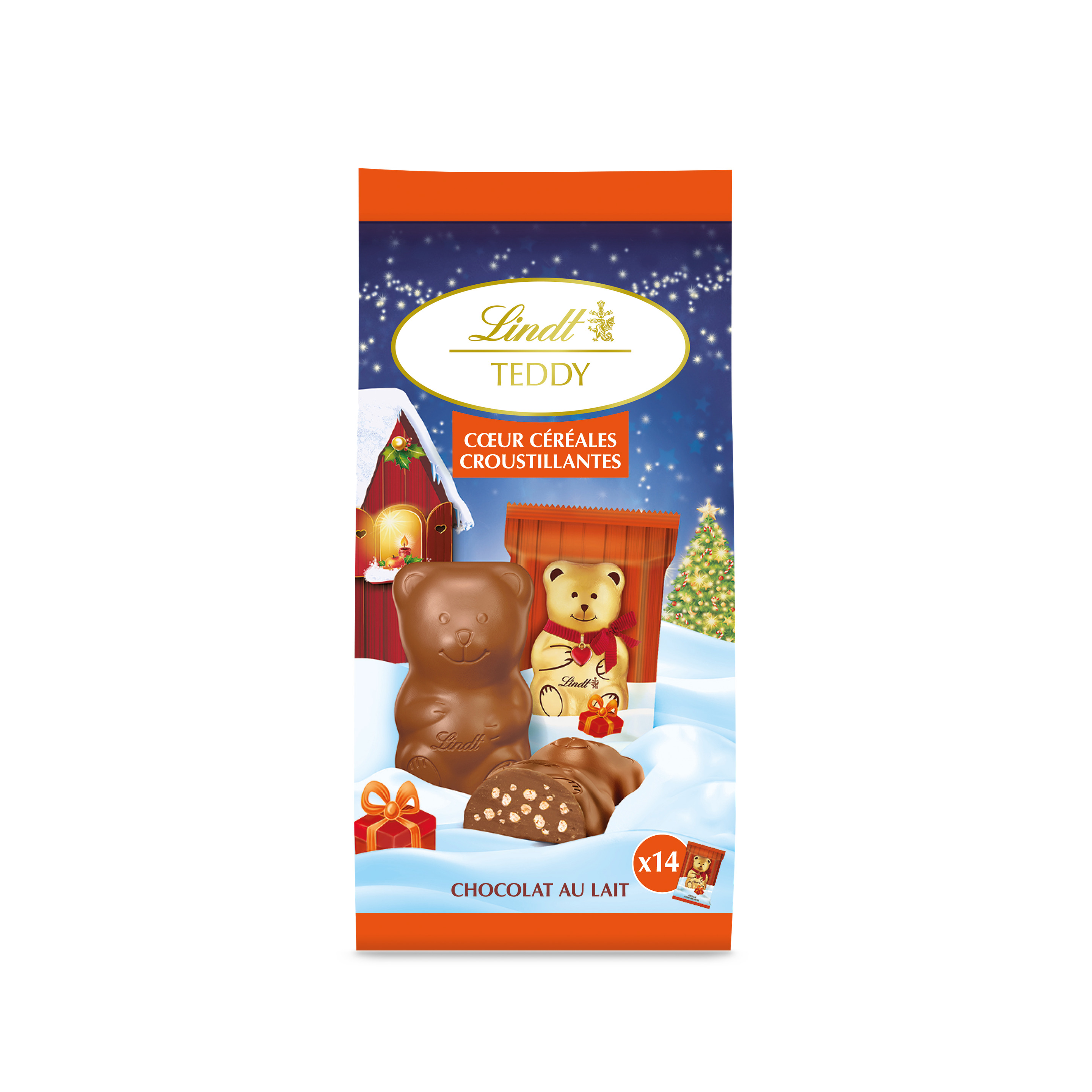 SACHET TEDDY CŒUR CÉRÉALES CROUSTILLANTES 130g