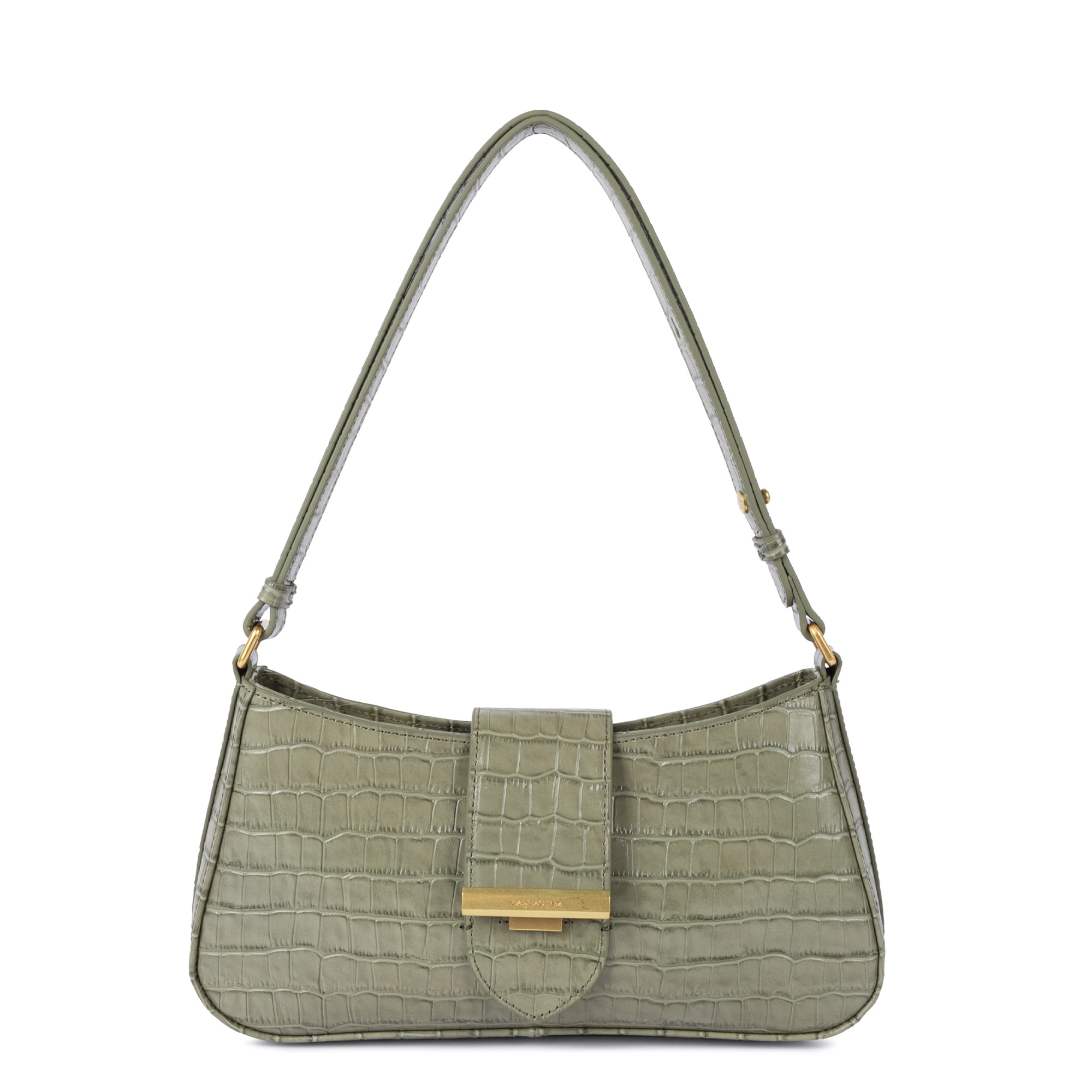 Sac baguette A rabat avec fermoir Exo Ily