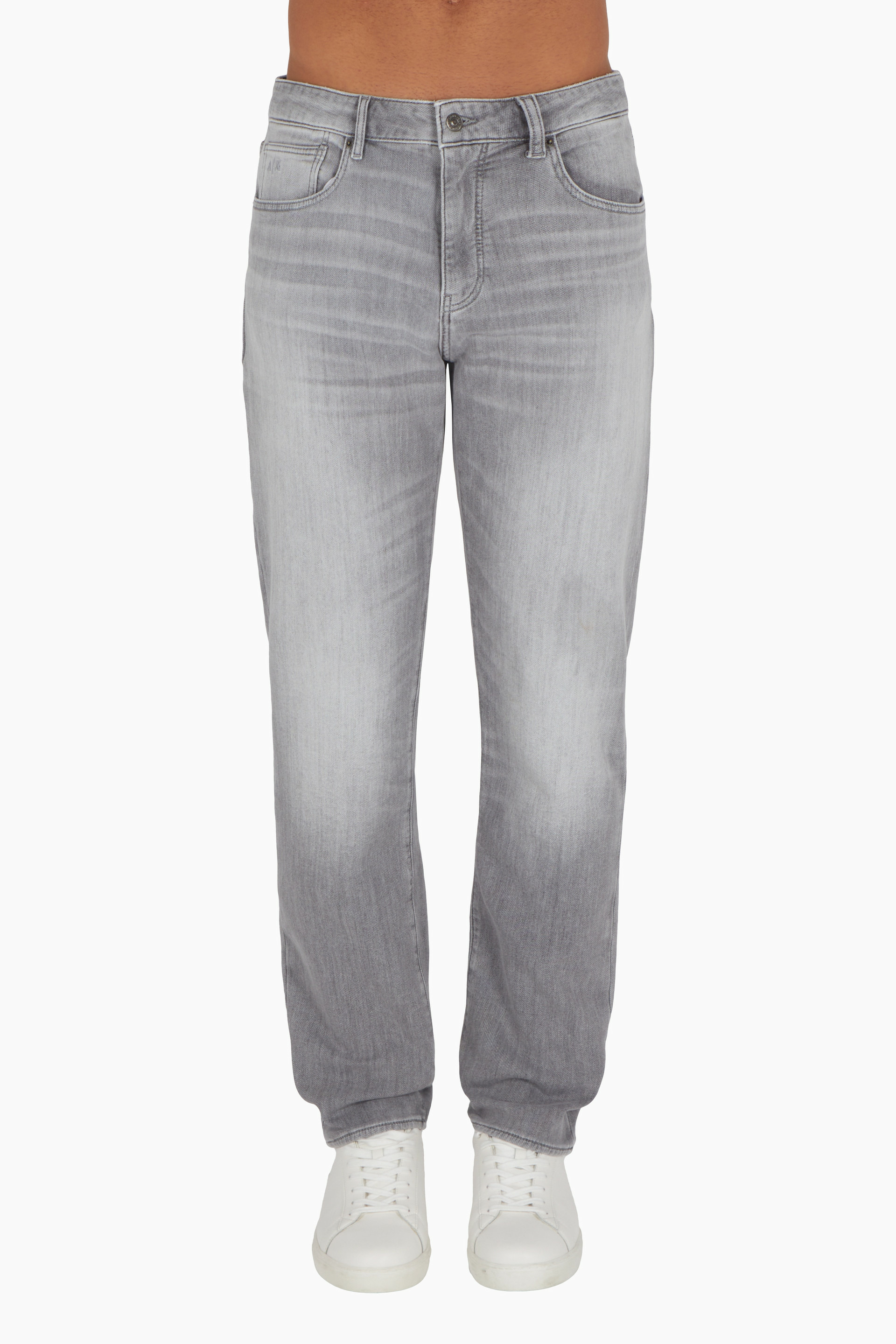 Pantalon 5 poches - jean gris