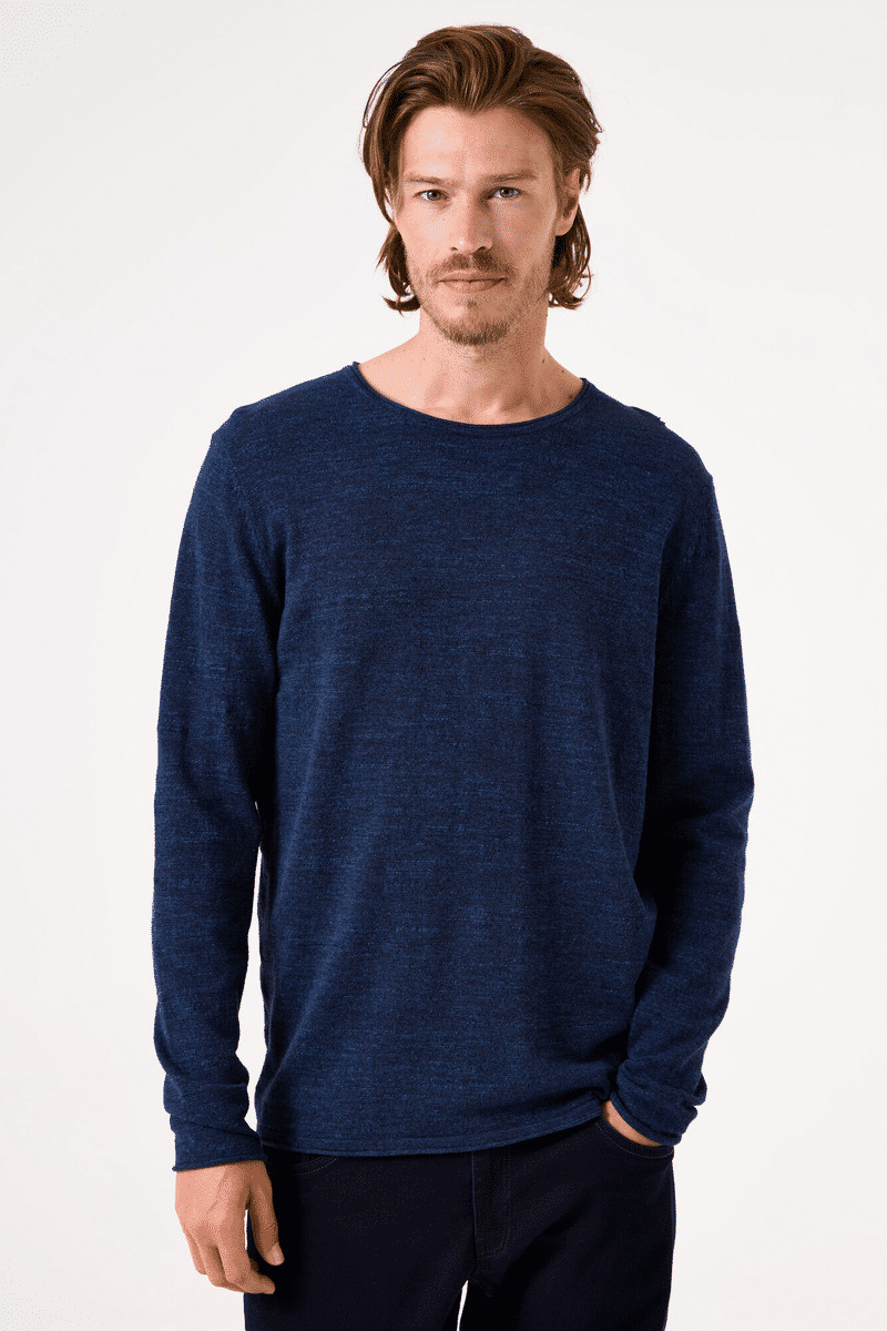 Men Sweater Blue