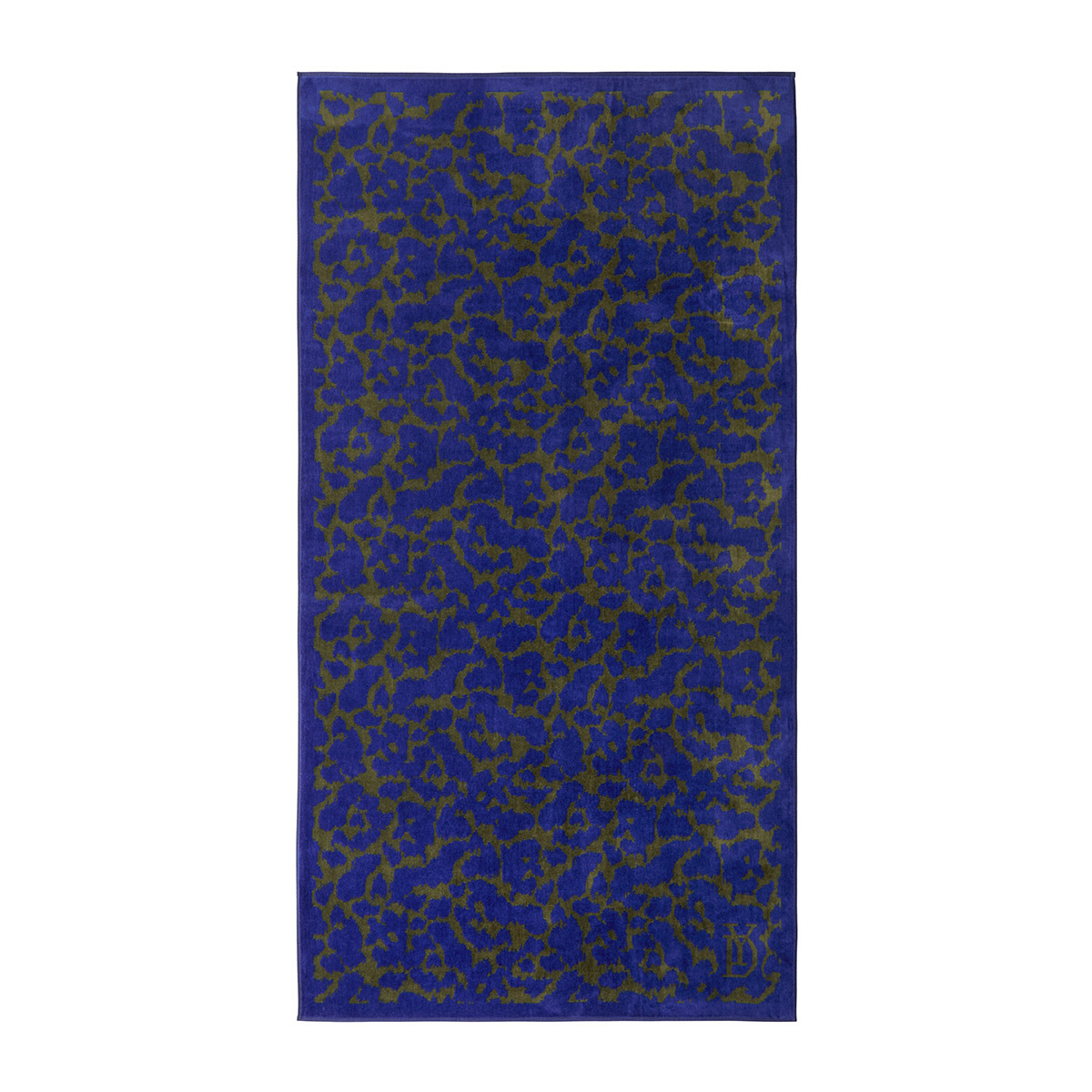 Yves Delorme - Serviette de plage en coton 420 g/m², Jaguar