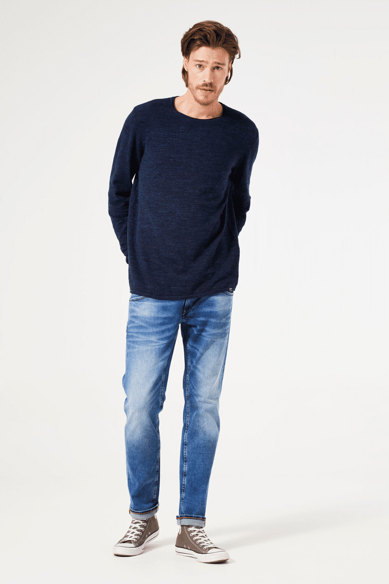 Men Jeans Russo Tapered fit Blue