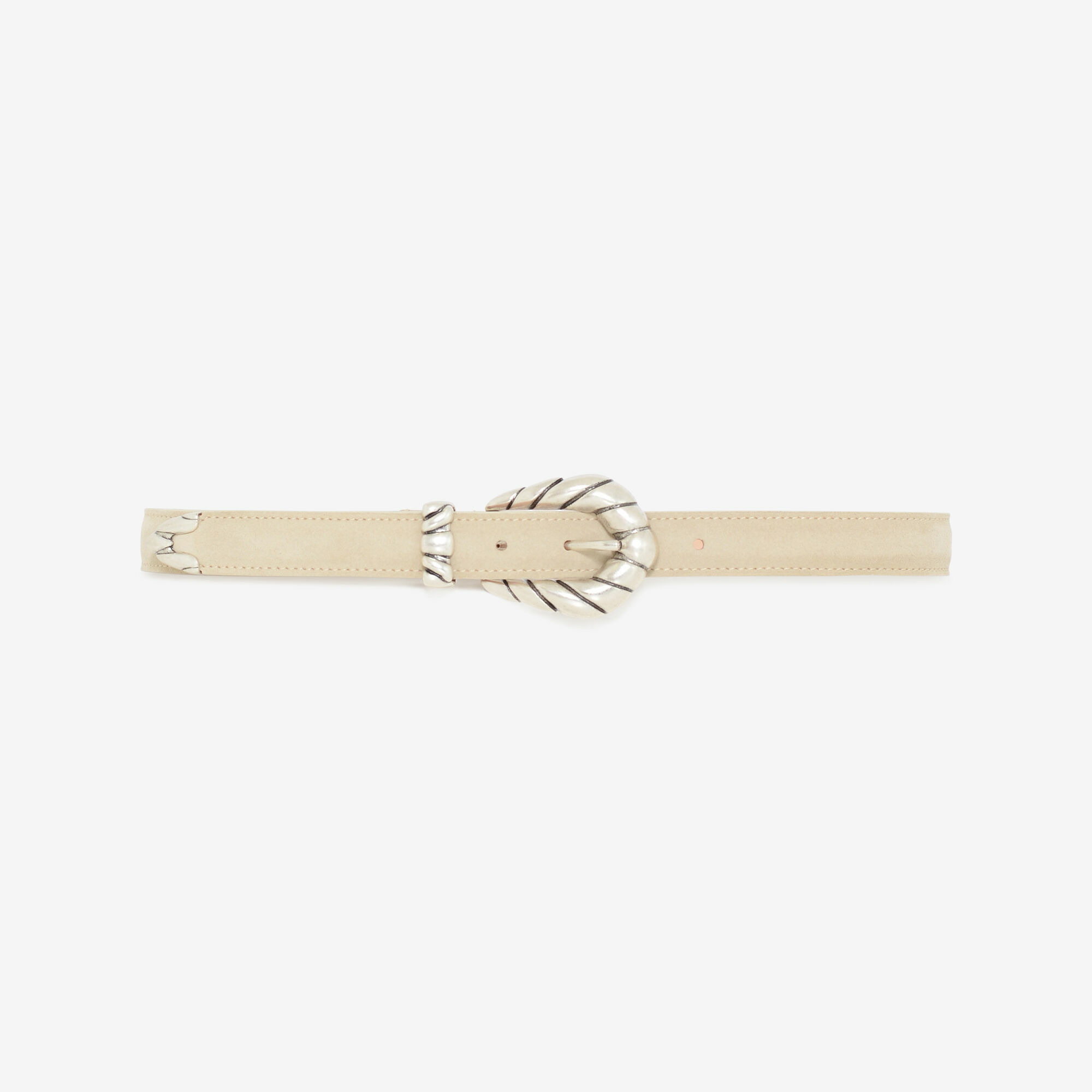 Ceinture En Cuir Baby Suède