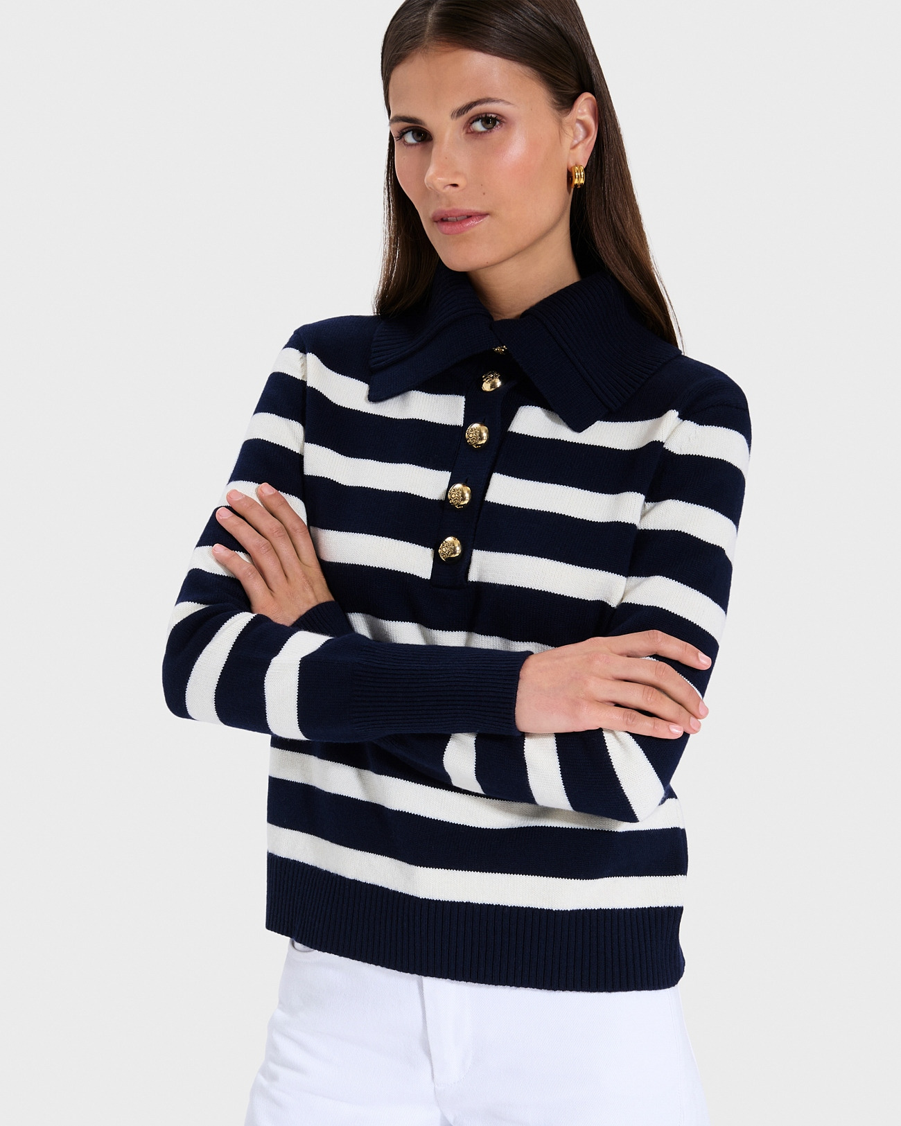Pull Nuriel Rayures en Laine