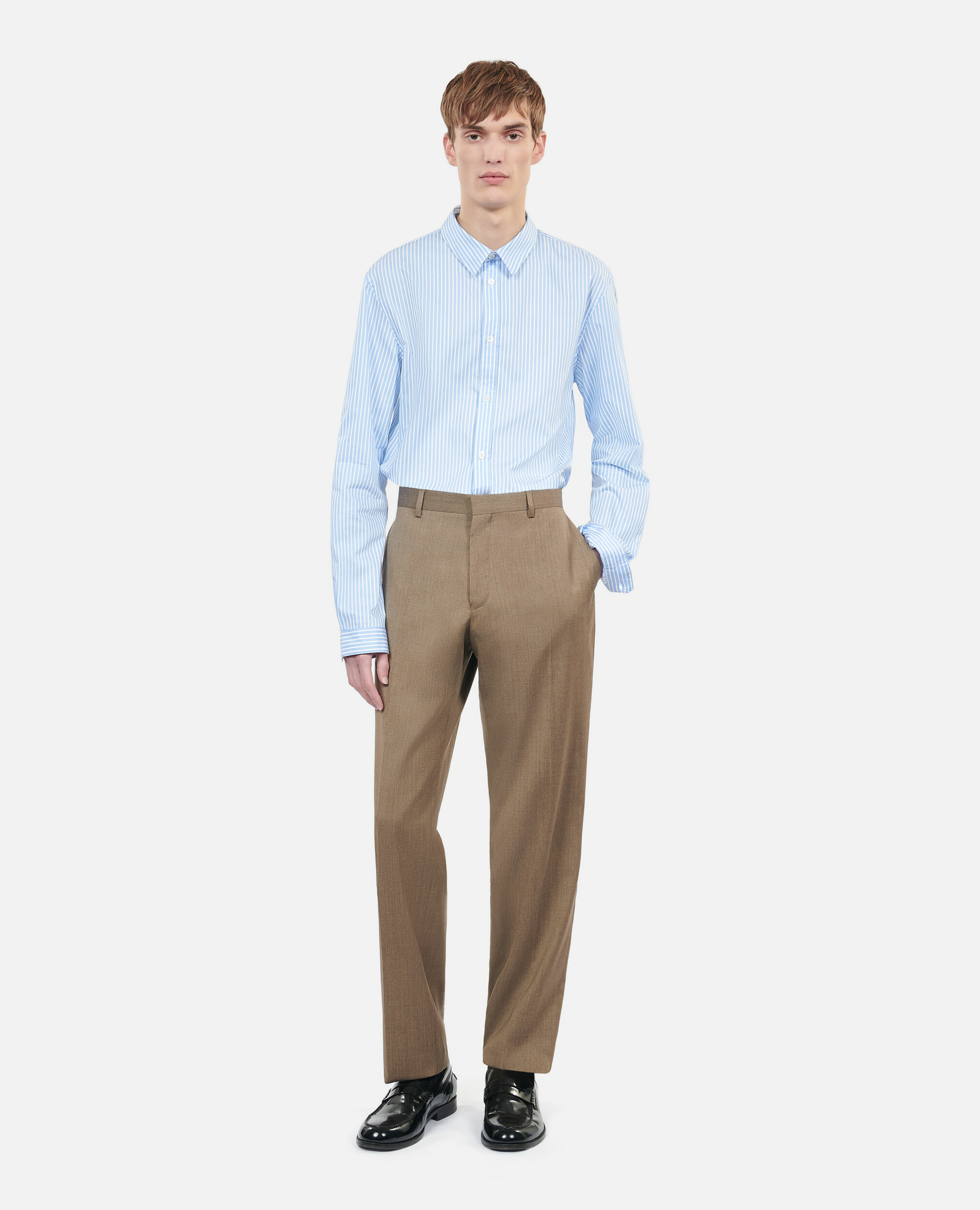 Chemise Formelle À Rayures Homme