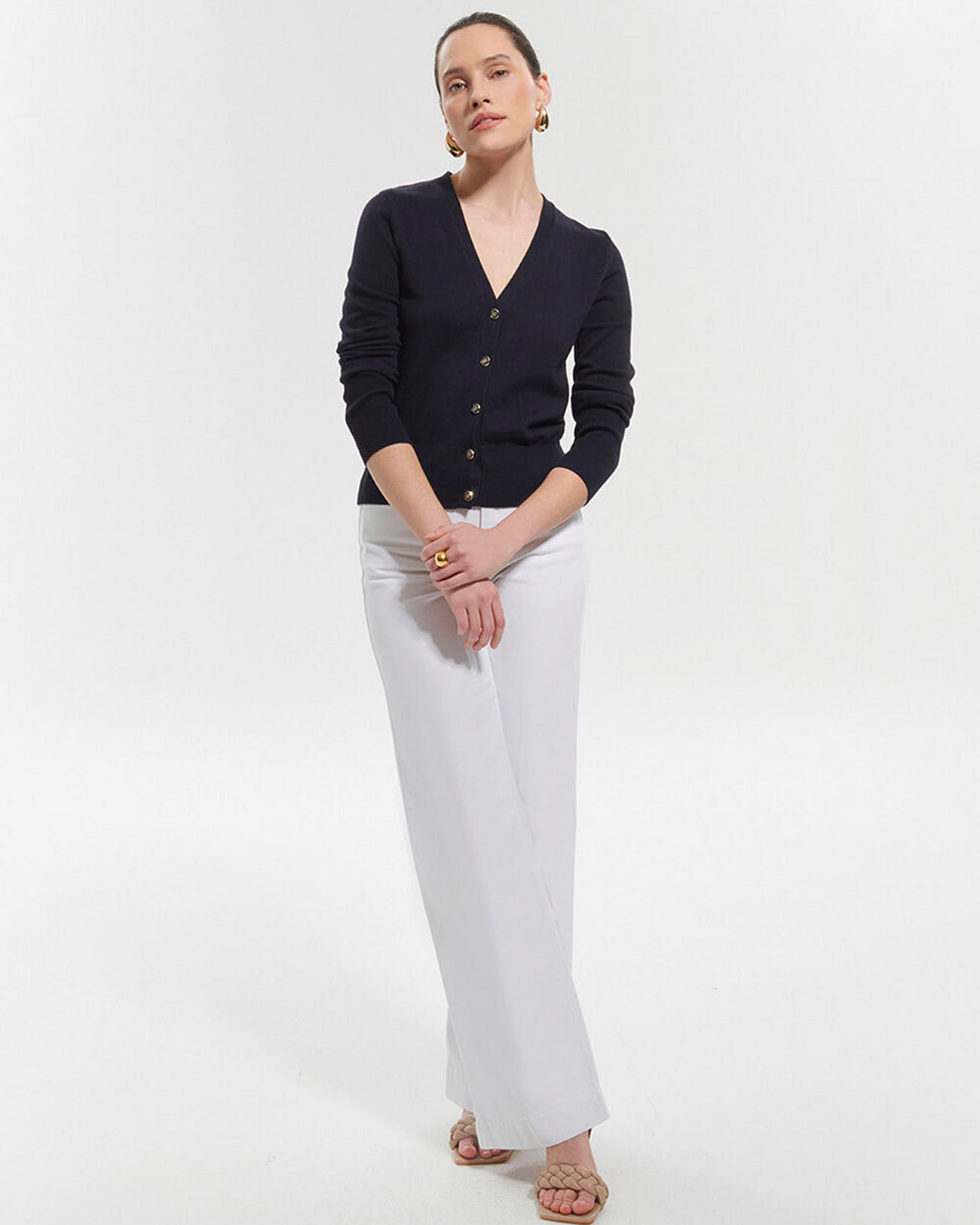 Gilet Gianni Nocturne en Coton