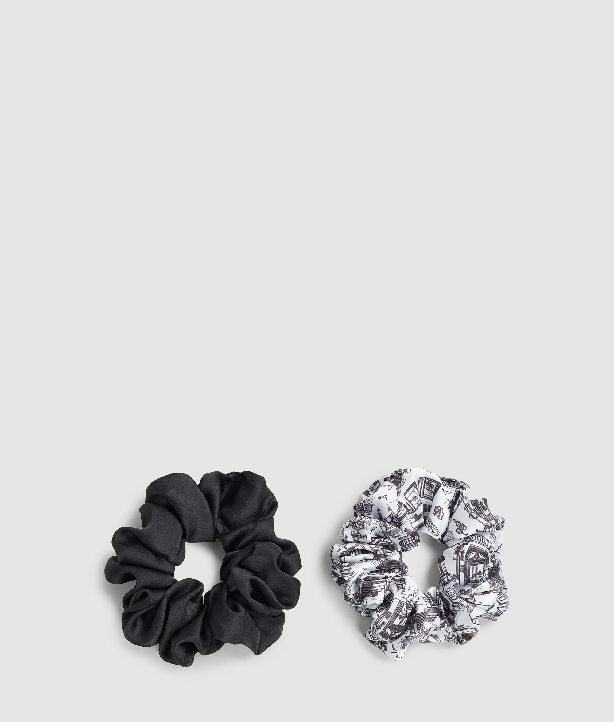 K/PARIS AOP SCRUNCHIE
