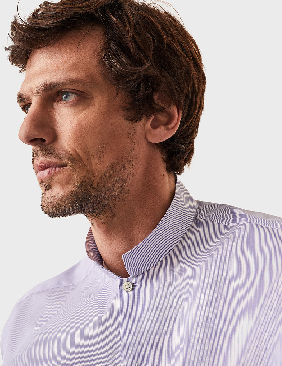 Chemise Contemporaine rayée marine