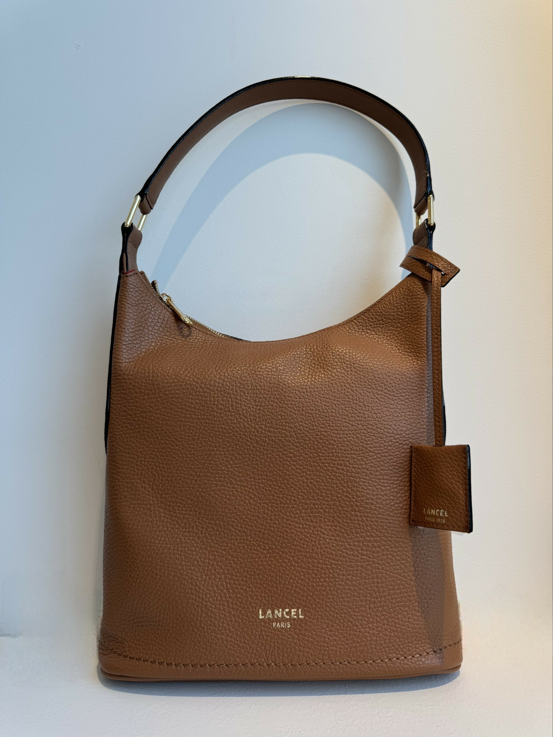 Alphonse De Lancel - Sac Hobo Zippe M - Camel