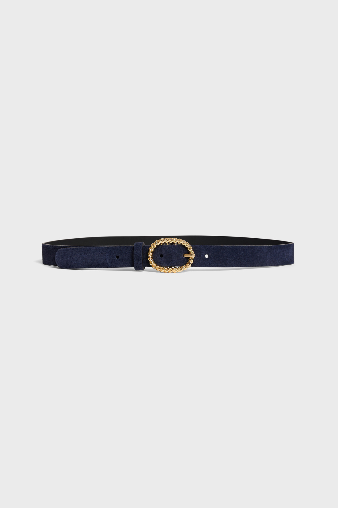 Ceinture Roma En Cuir Velours Roma