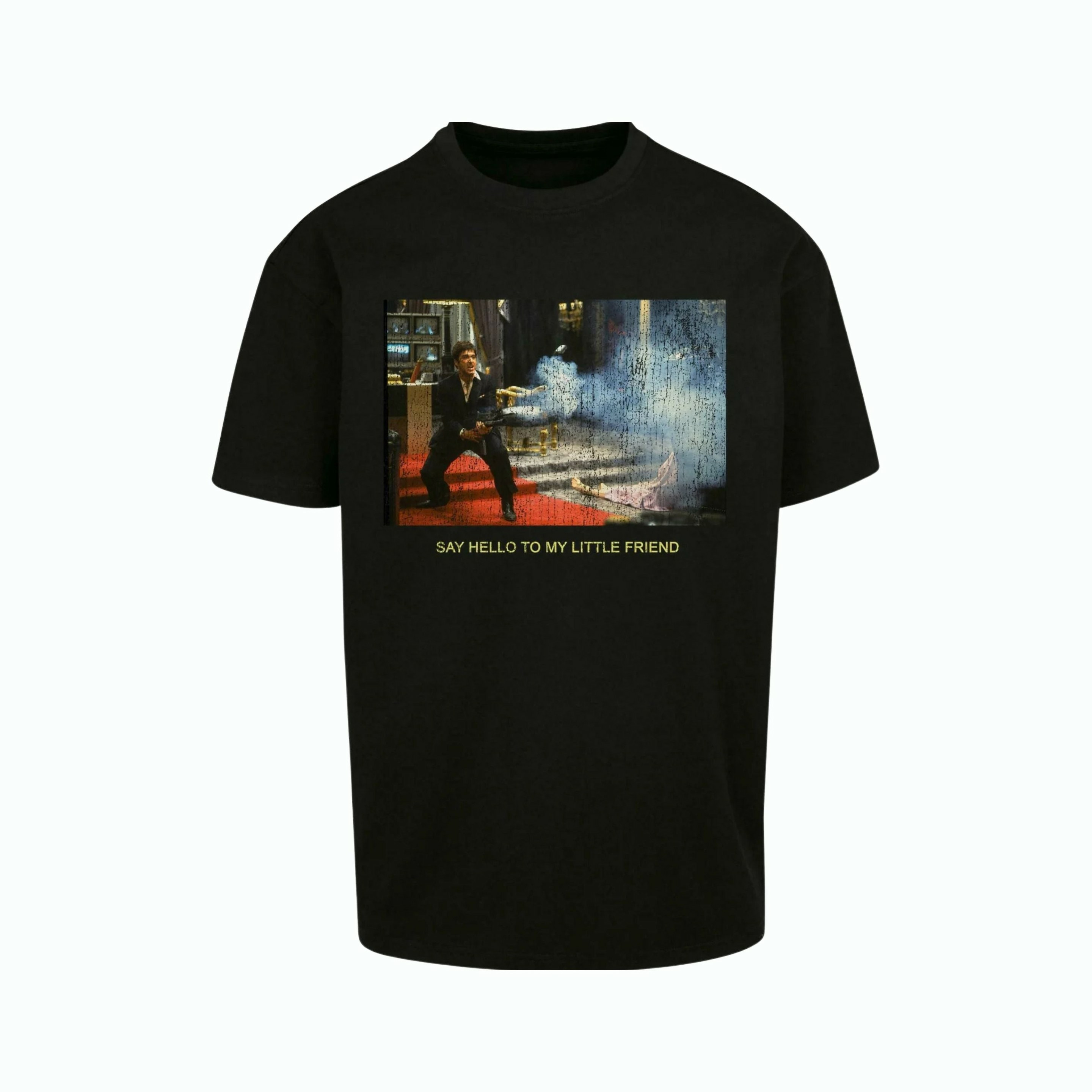 Mister Tee T-shirt Scarface Little Friend Noir