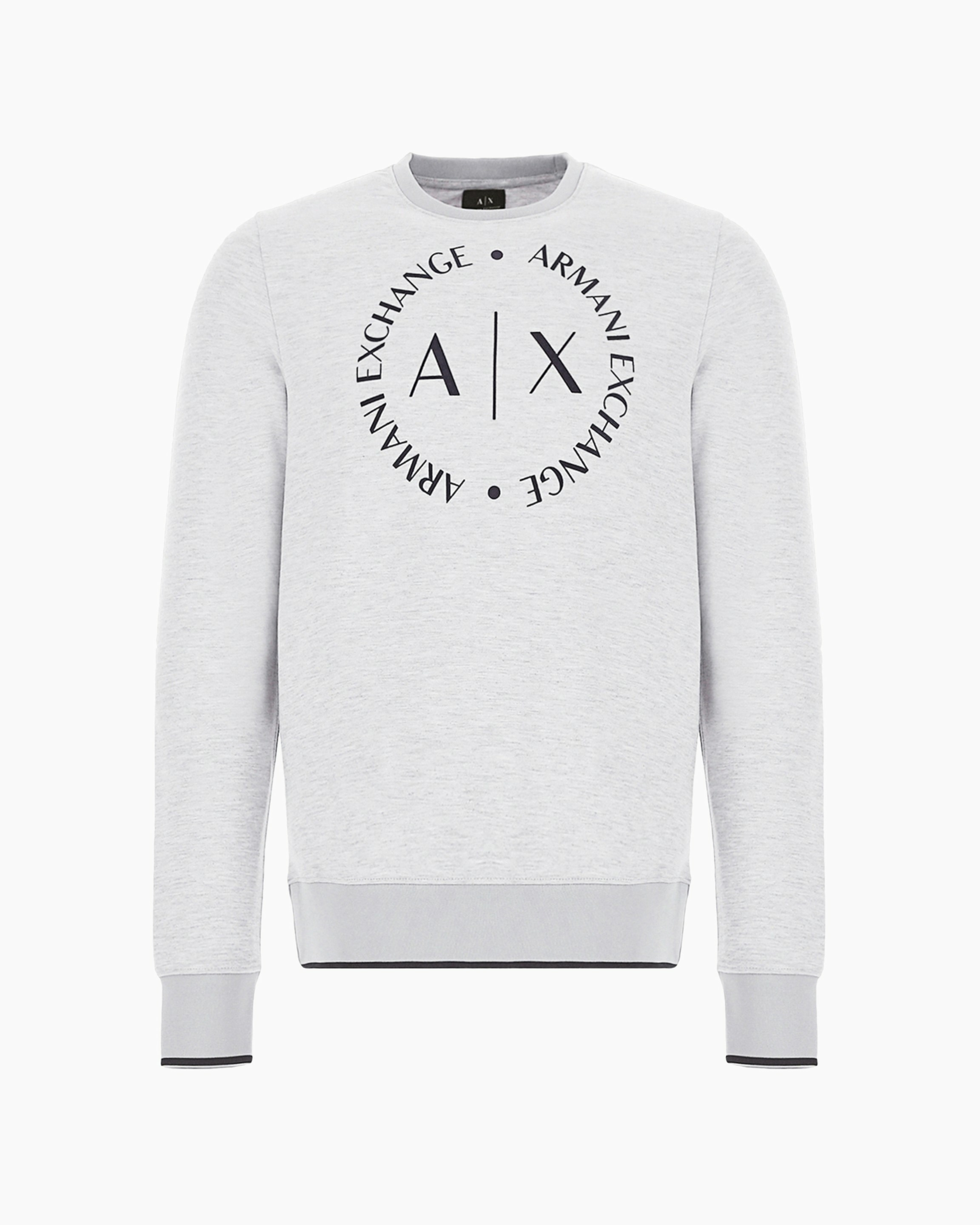 Sweat-shirt - gris chiné