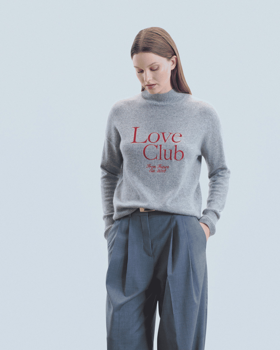 Pull Col Montant Love Club