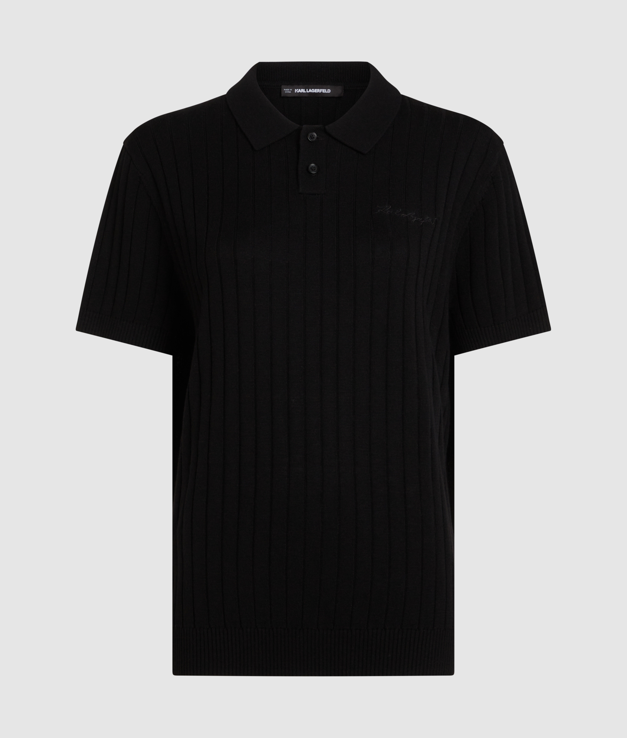 FINE KNIT POLO