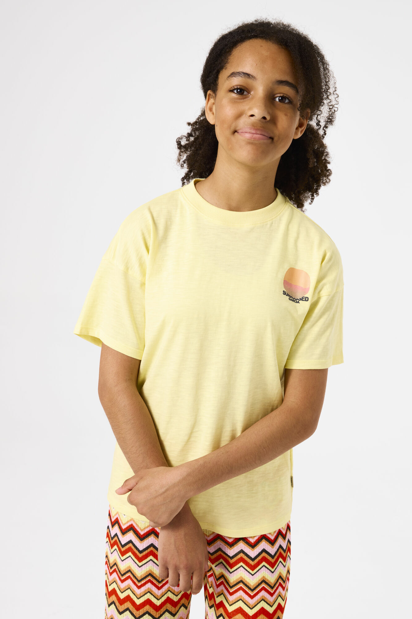 Girls T-shirt Yellow