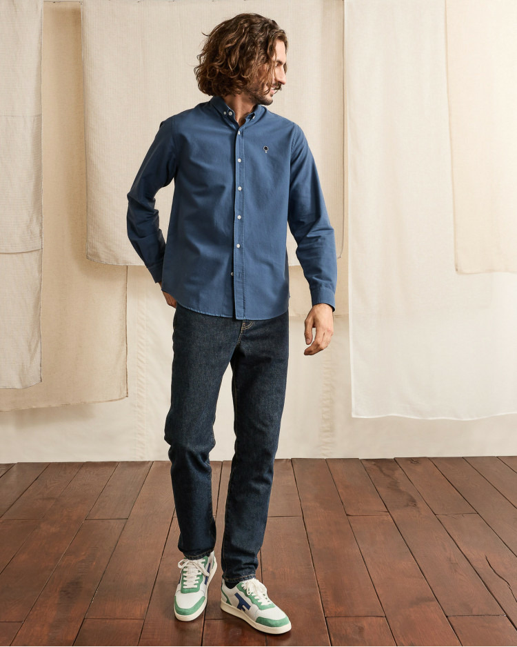 Chemise bleu marine