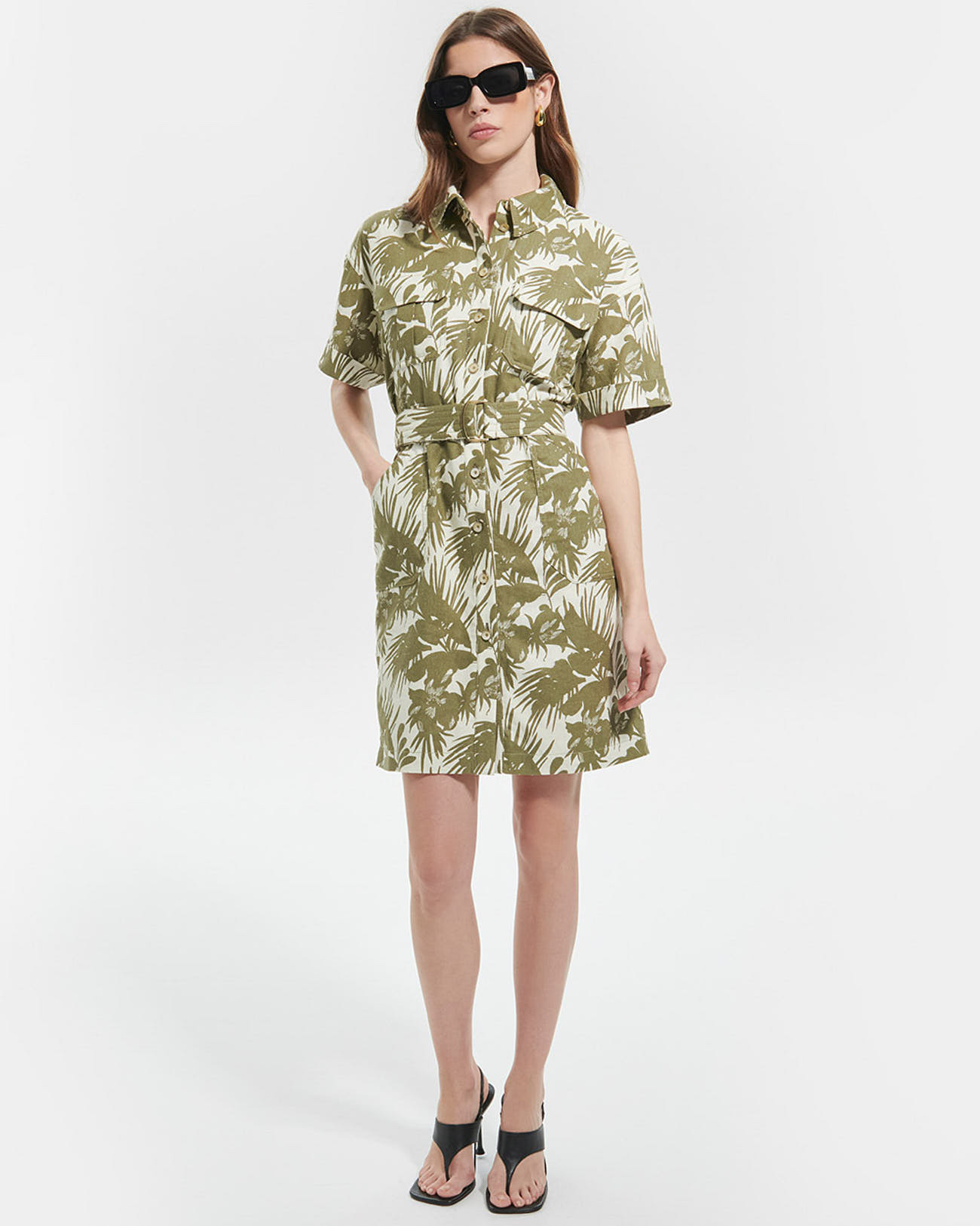 Robe Royo Imprimé en lin