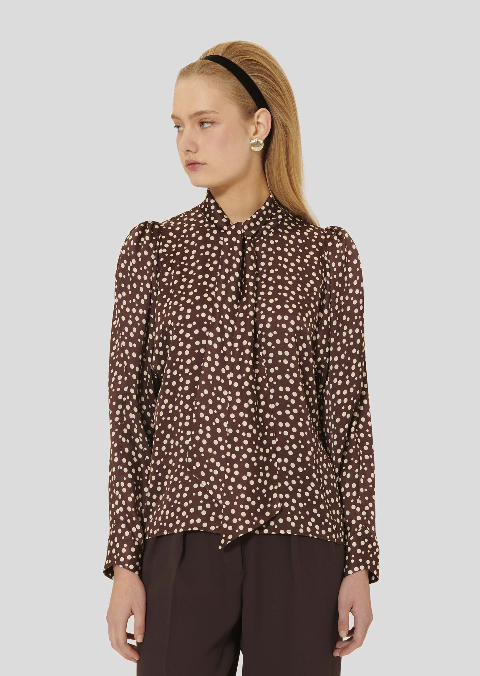 Chemise Candy-Chocolat en Viscose