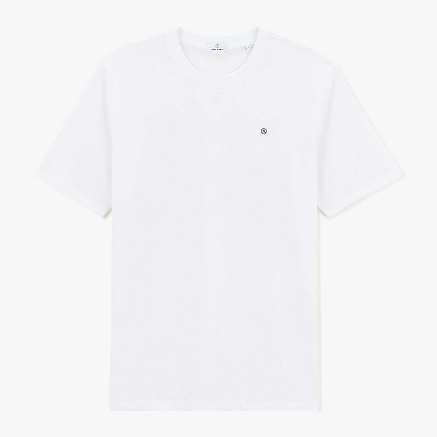 T-shirt Theodort blanc imprimé dos