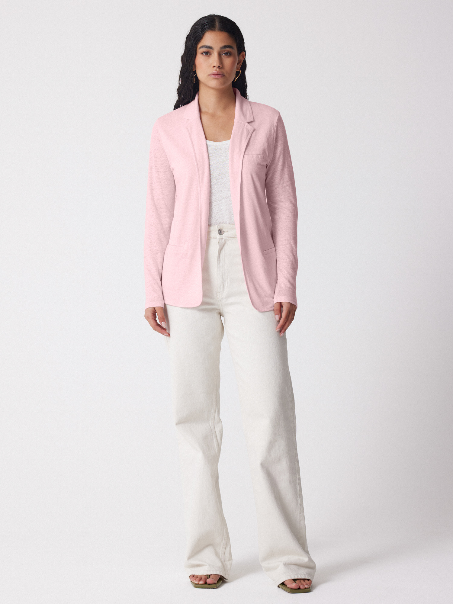 Veste lin Carla PEARL