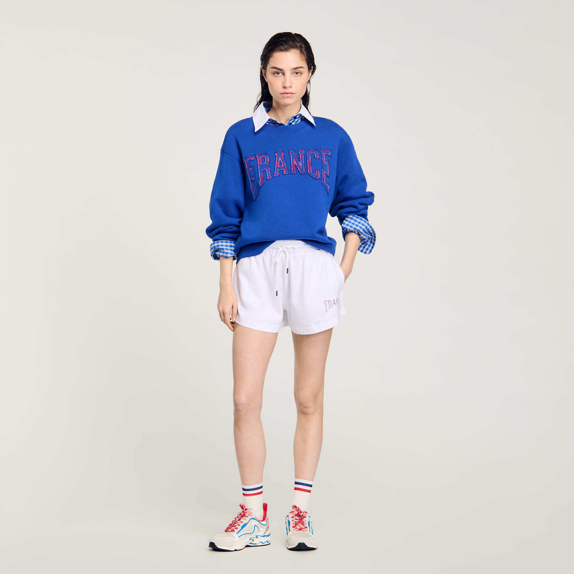 Sweatshirt brodé France