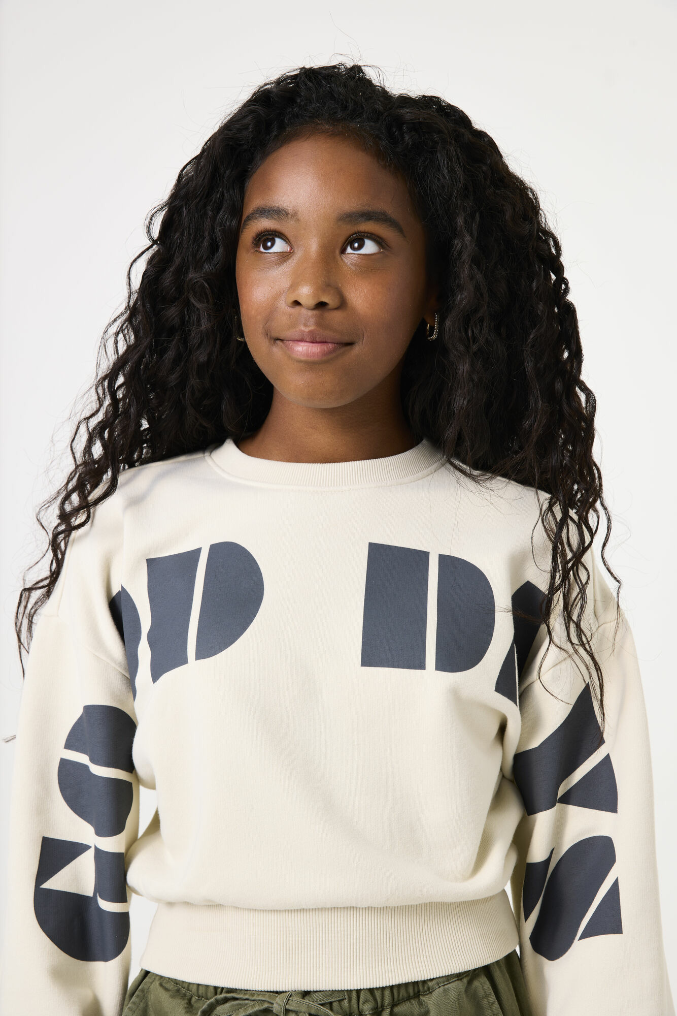 Girls Sweater White