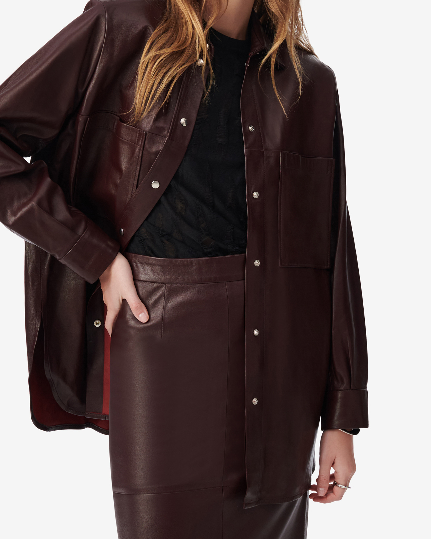 Surchemise En Cuir Alegre